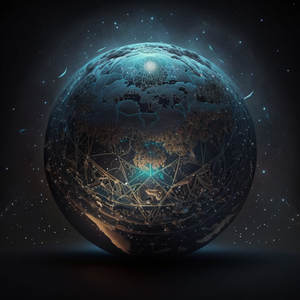 Globus Ziemi i Konstelacji
